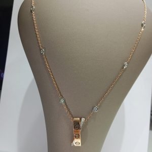 Infinity Embrace Diamond Necklace