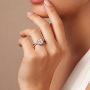 Infinity Solitaire Ring