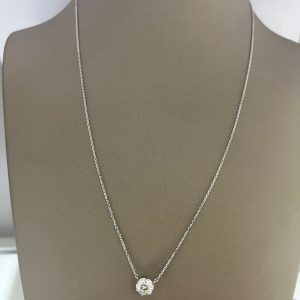 Solitaire Diamond Necklace