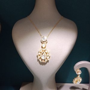Polki Uncut Diamond Necklace