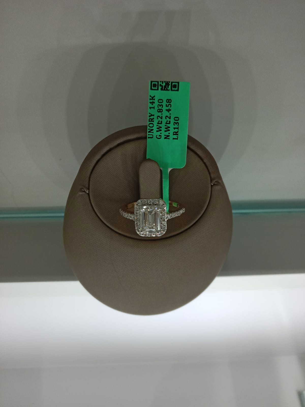 Emerald-Cut Diamond Ring