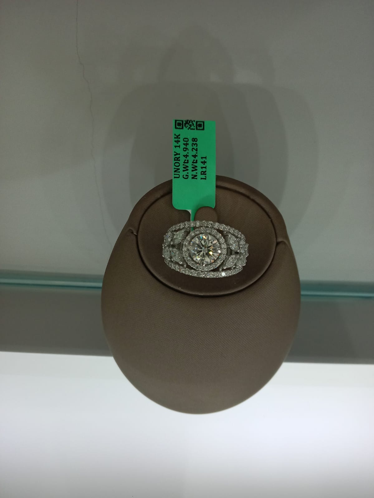 Aurora Crown Diamond Ring