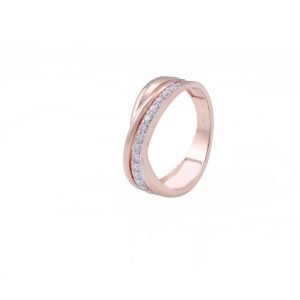 Twilight Curve Diamond Ring