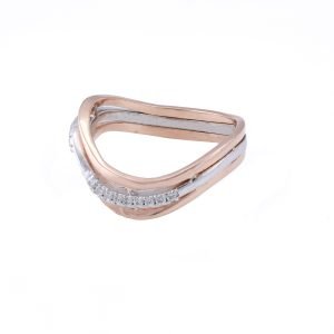 Rose Gold Diamond Band