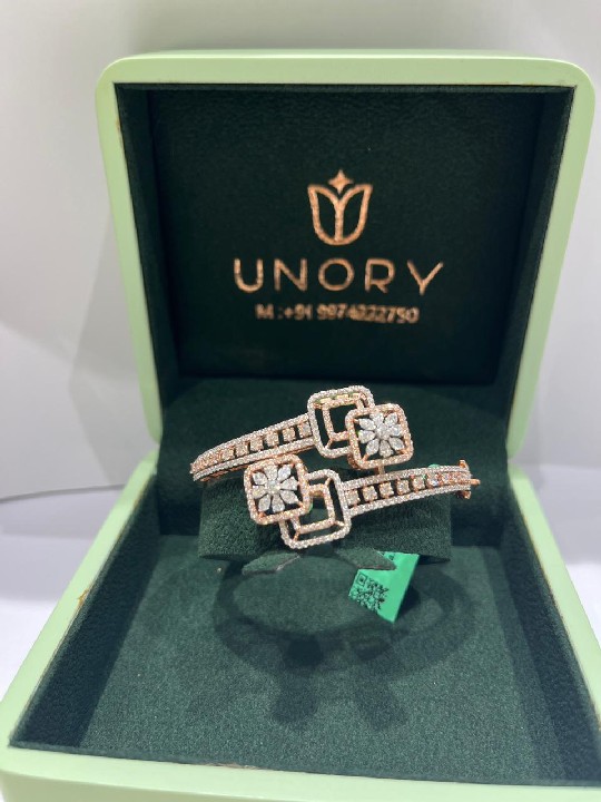 Floral Radiance Designer Cuff