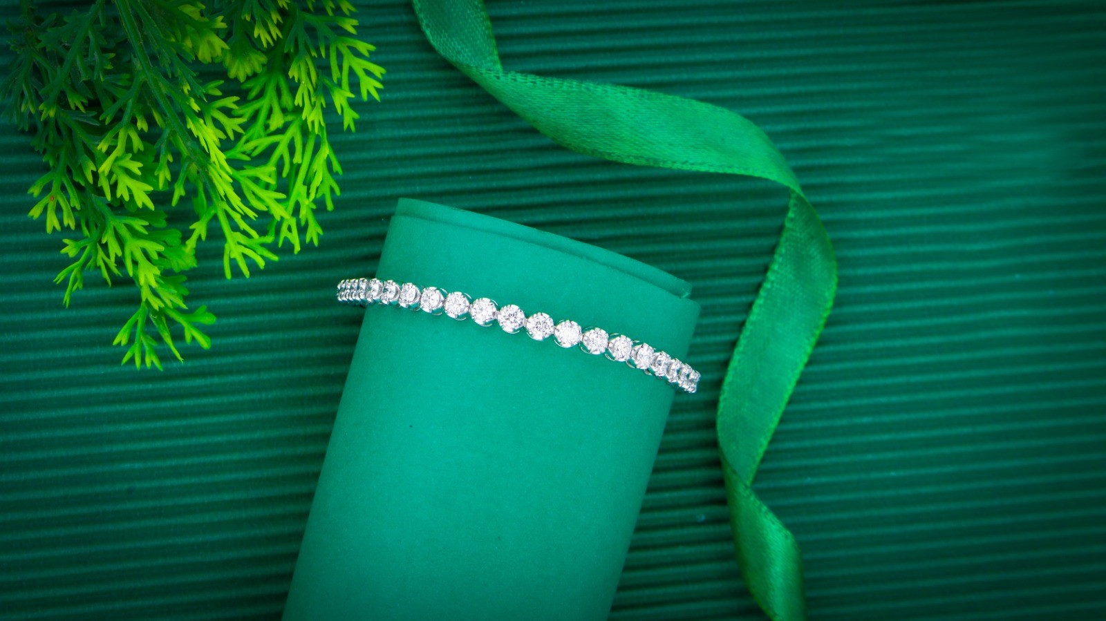 Radiant Elegance Tennis Bracelet