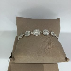 Eterna Diamond Circle Bracelet