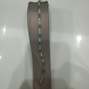 Emerald Shine Diamond Bracelet