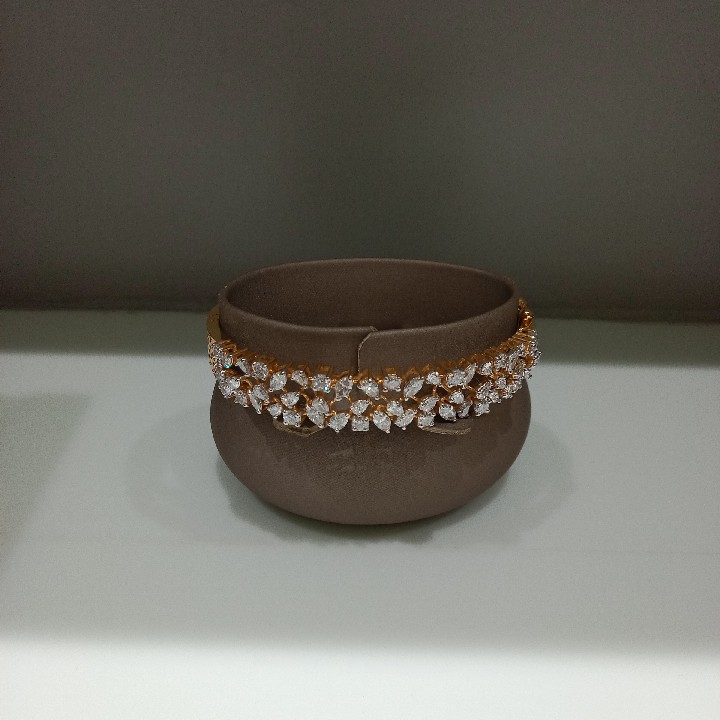 Diamond Cluster Bracelet