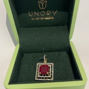 Ruby Elegance Pendant