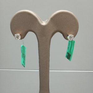 Solitaire Spark Diamond Studs