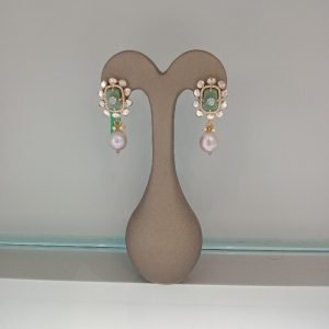 Kundan Chandbali earring