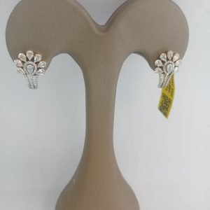 Radiant Petal Diamond Earrings