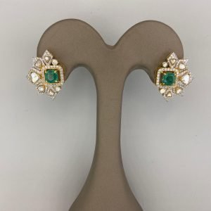 Emerald Radiance Studs