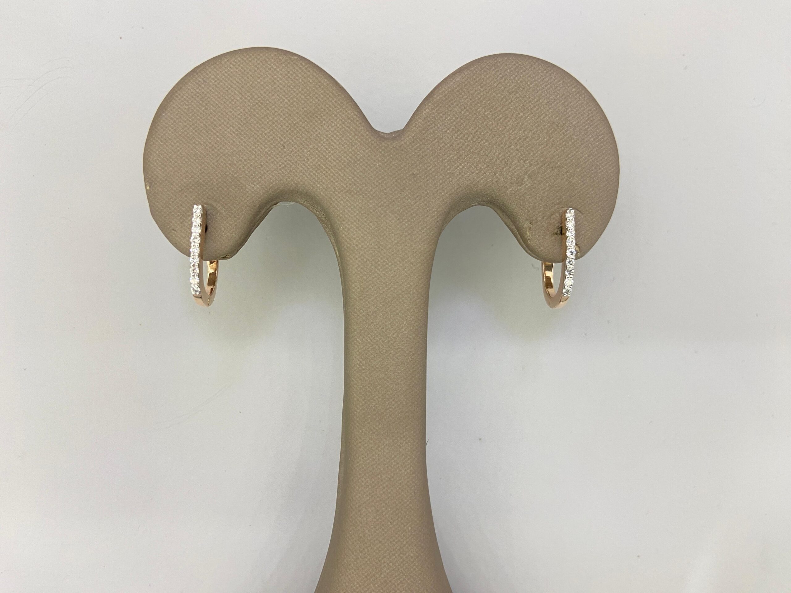 Golden Spark Hoop Earrings