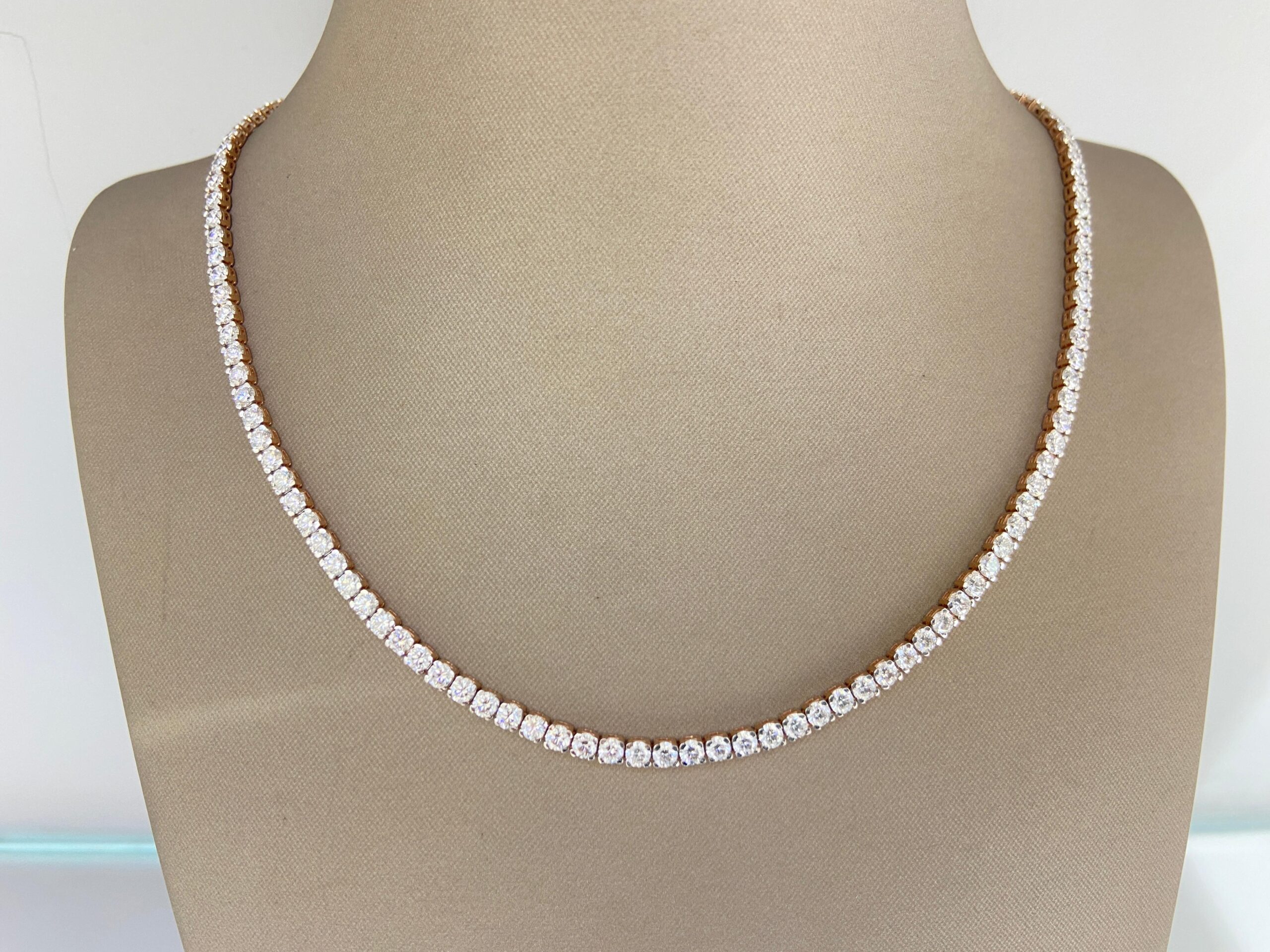 Infinity Shine Tennis Necklace
